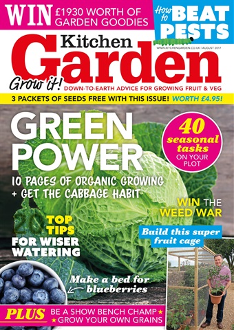 Kitchen Garden Magazine issue August 2017