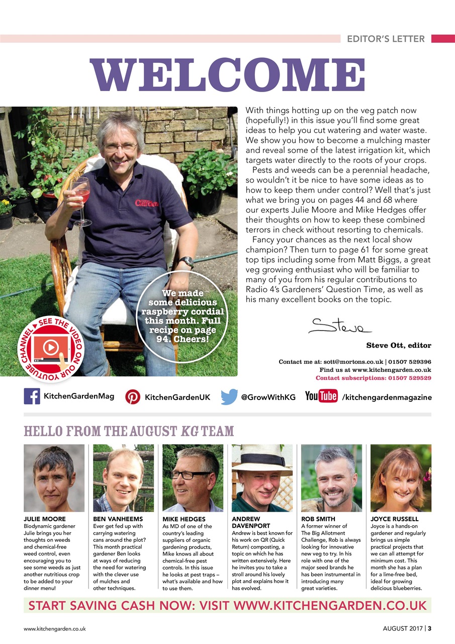 Kitchen Garden Magazine Preview Pages