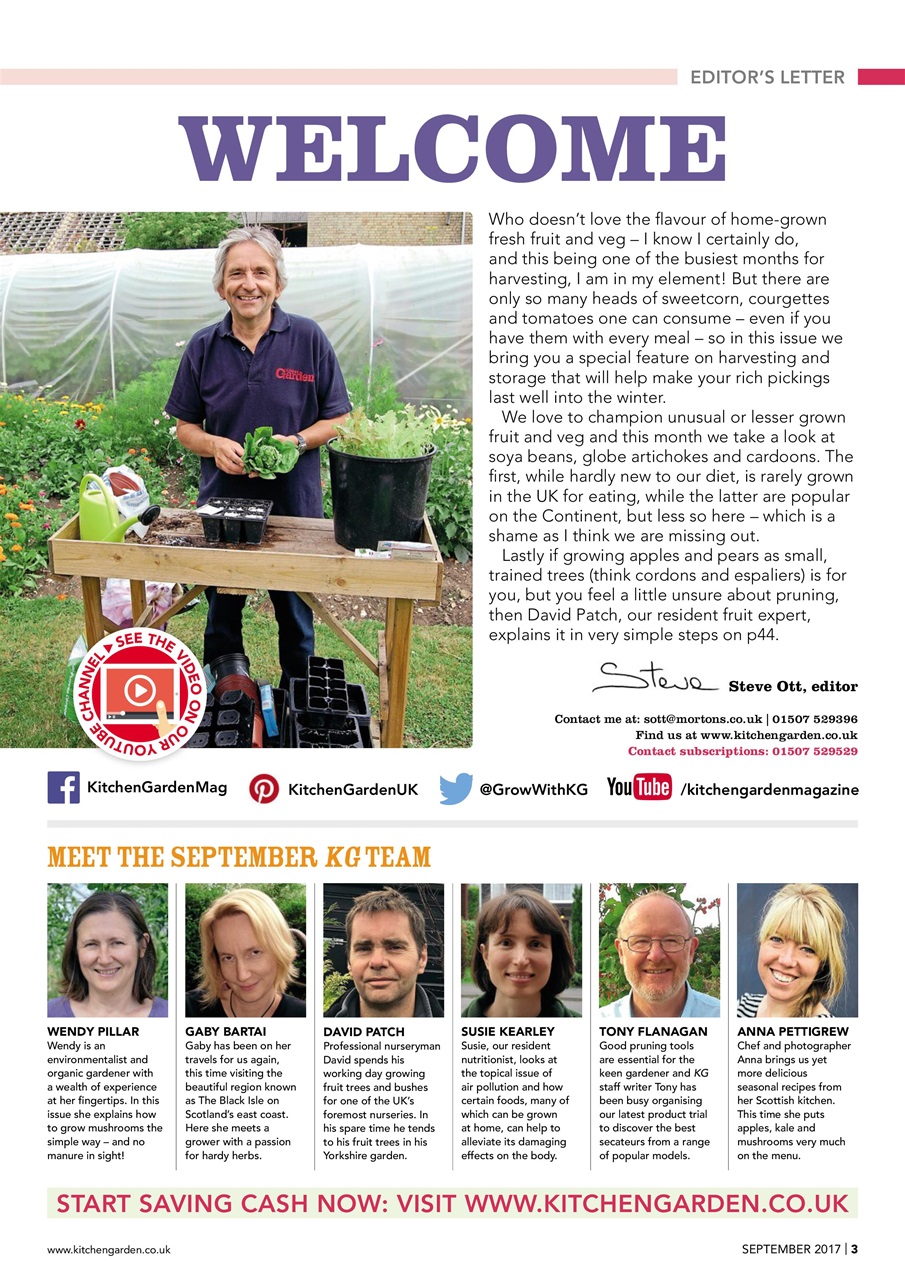 Kitchen Garden Magazine Preview Pages