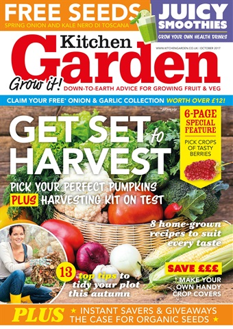 Kitchen Garden Magazine issue October 2017