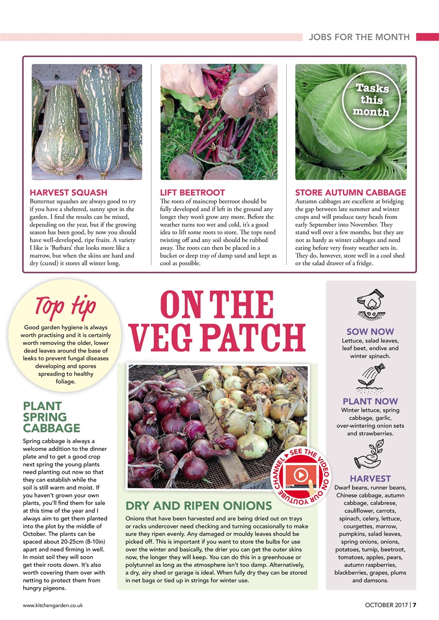 Kitchen Garden Magazine Preview Pages