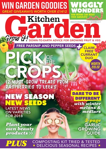 Kitchen Garden Magazine issue November 2017