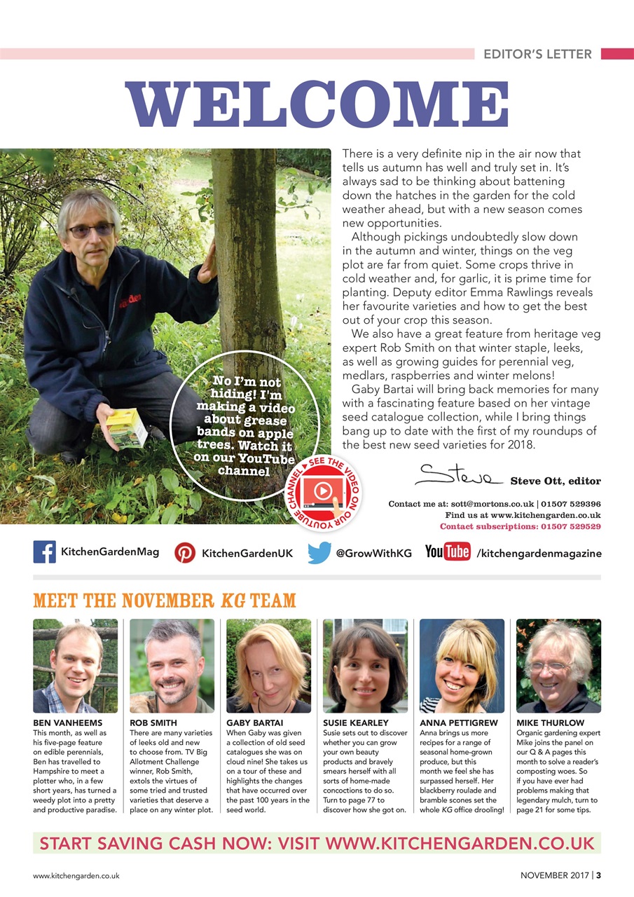 Kitchen Garden Magazine Preview Pages