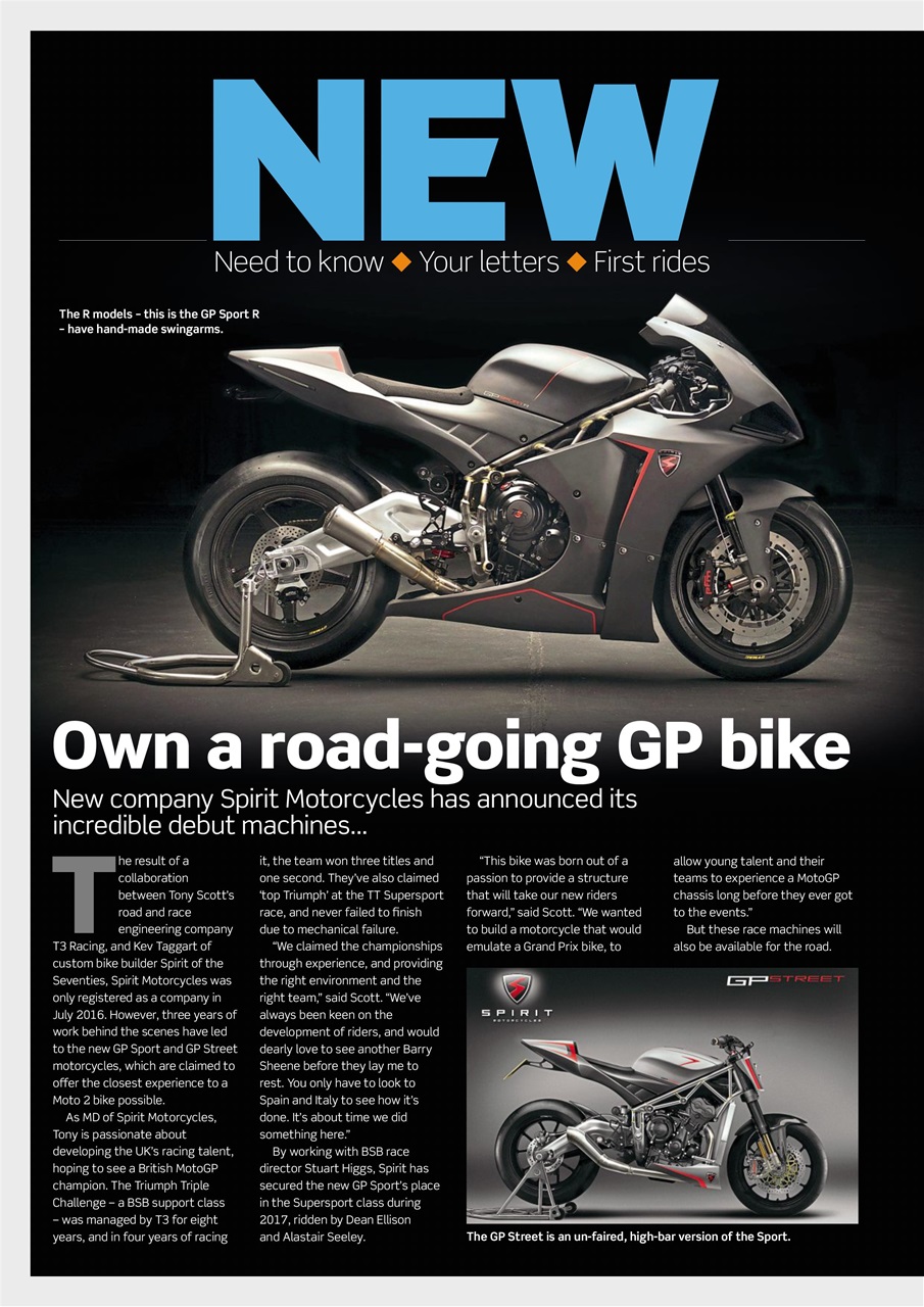 Motorcycle Sport & Leisure Preview Pages