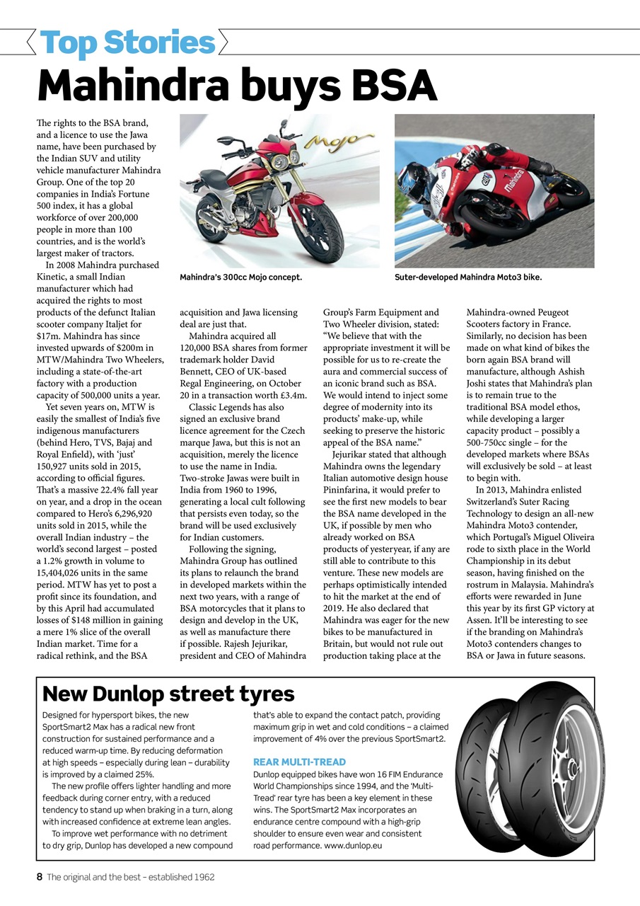 Motorcycle Sport & Leisure Preview Pages