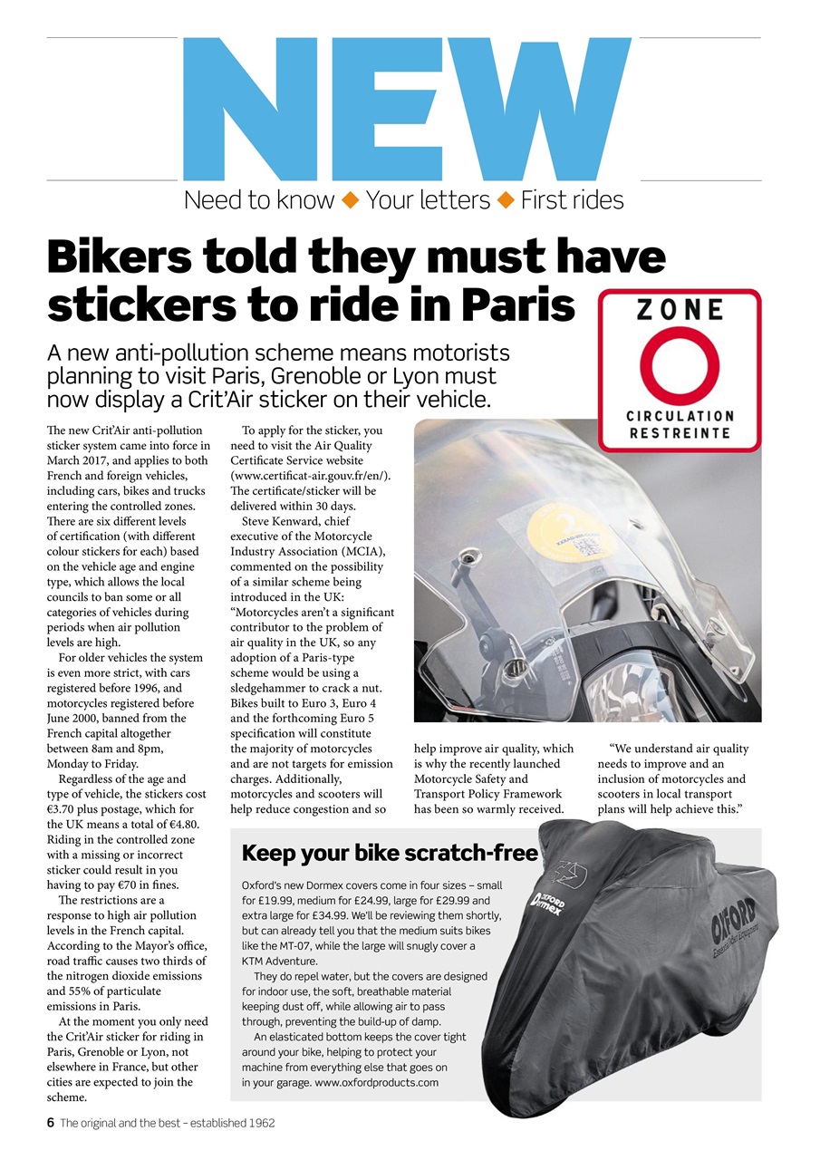 Motorcycle Sport & Leisure Preview Pages