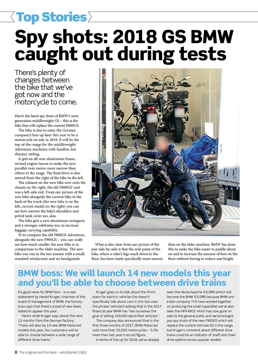 Motorcycle Sport & Leisure Preview Pages