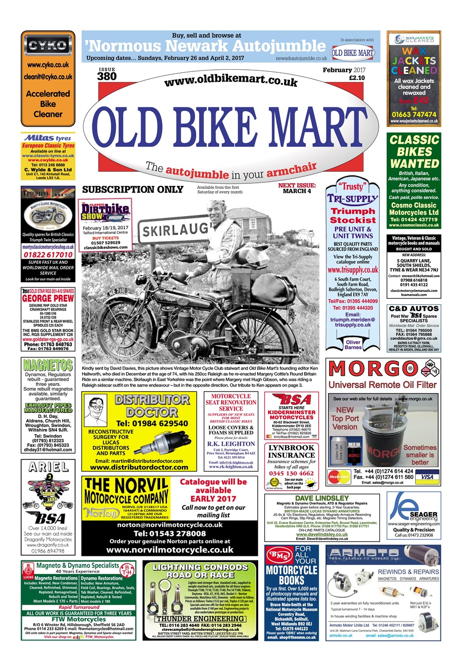 Old Bike Mart Preview Pages