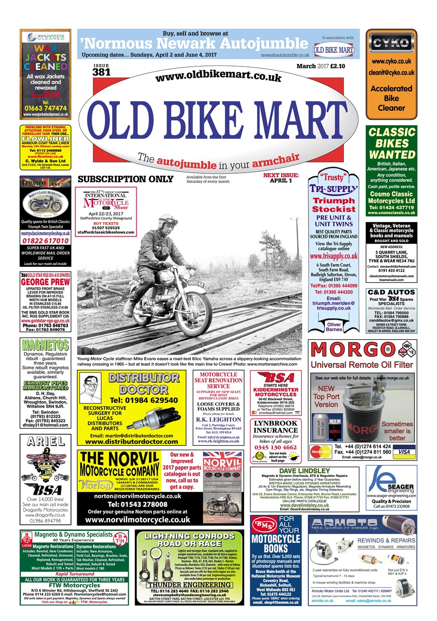 Old Bike Mart Preview Pages