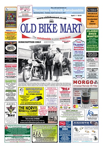 Old Bike Mart issue April 2017