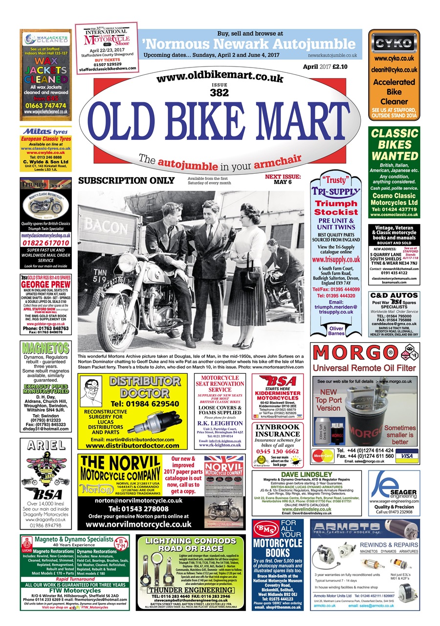 Old Bike Mart Preview Pages