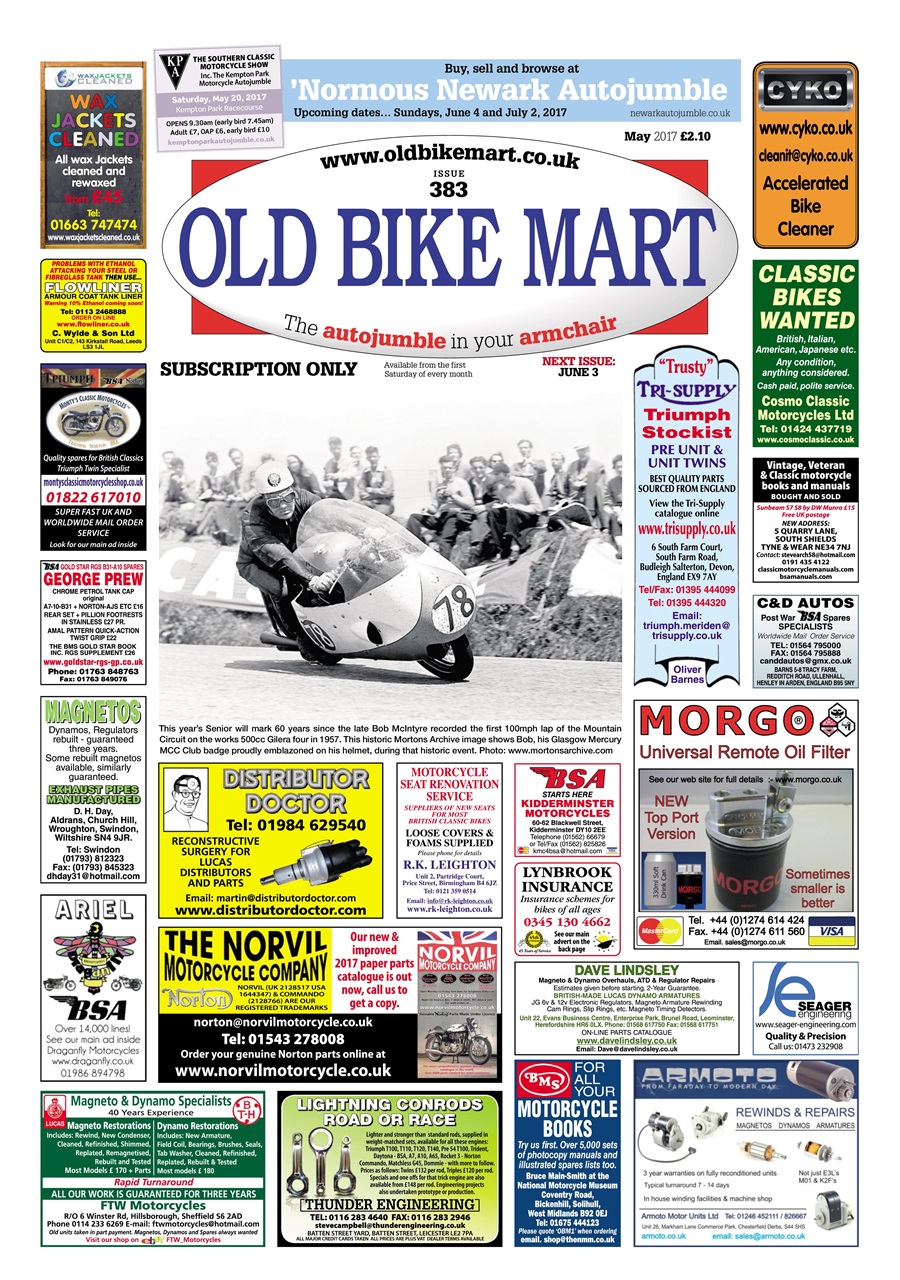Old Bike Mart Preview Pages