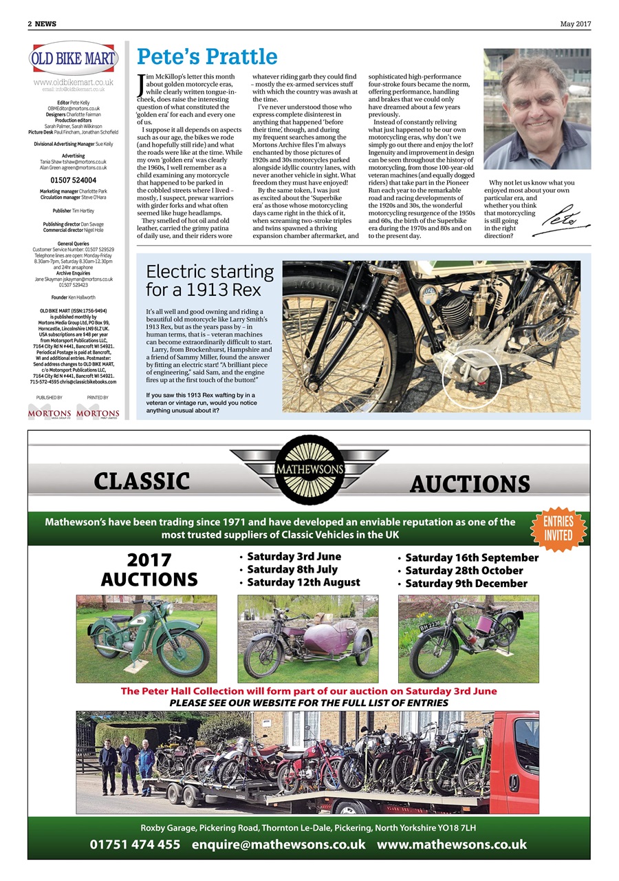 Old Bike Mart Preview Pages