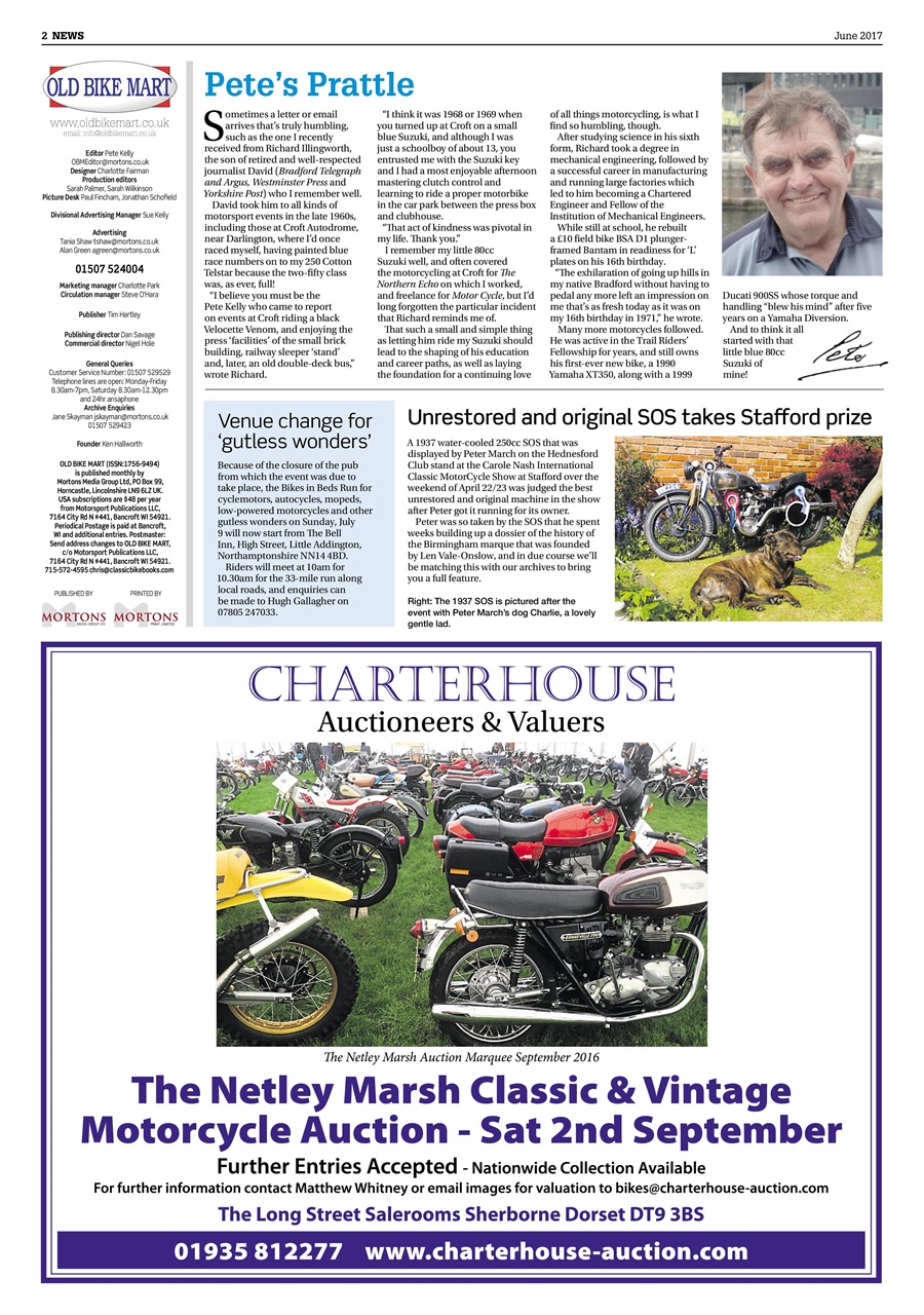 Old Bike Mart Preview Pages
