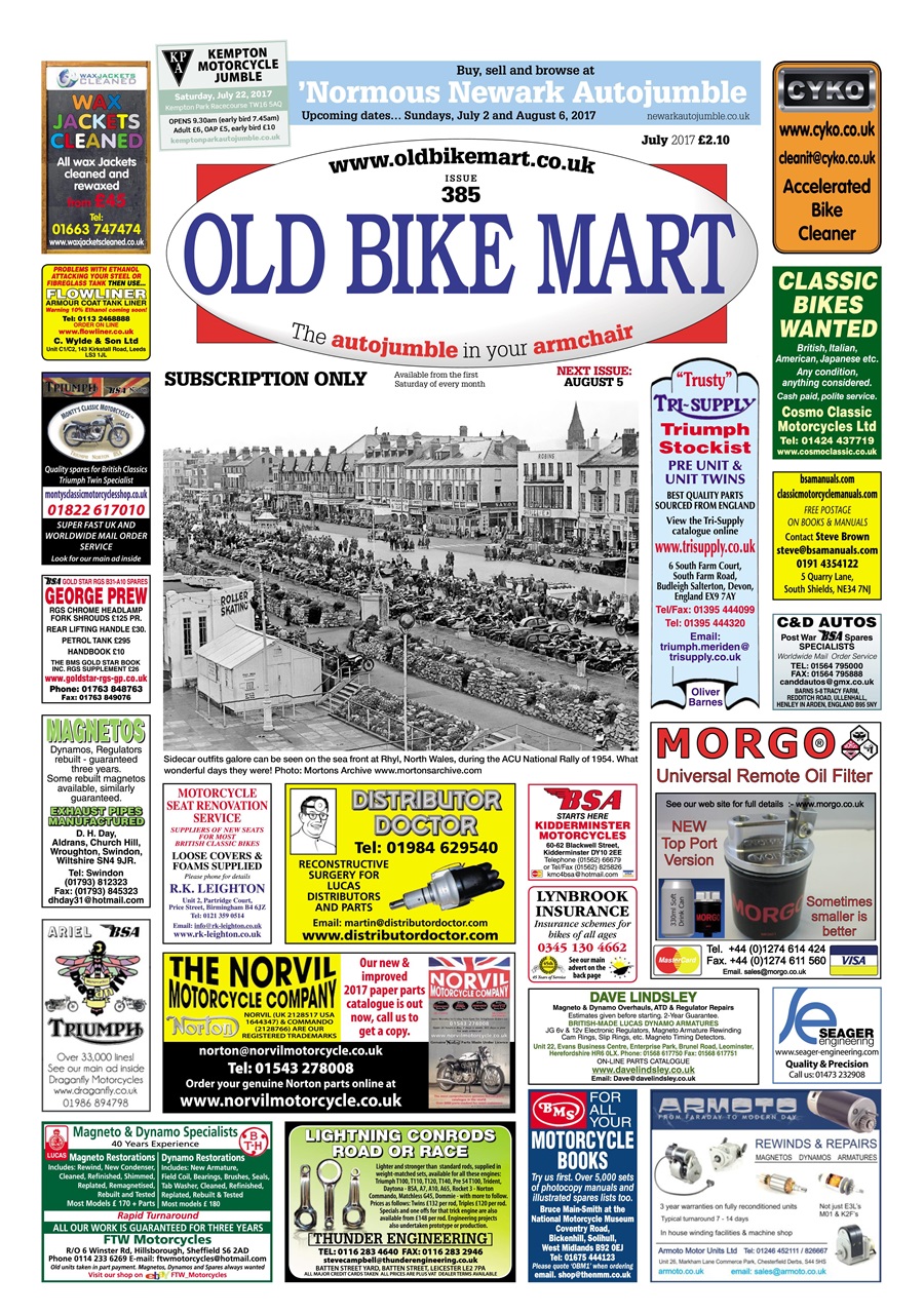 Old Bike Mart Preview Pages