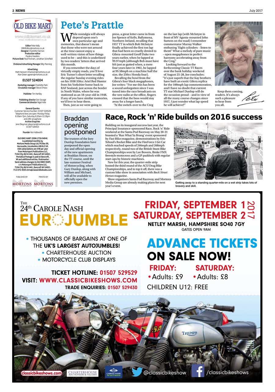 Old Bike Mart Preview Pages