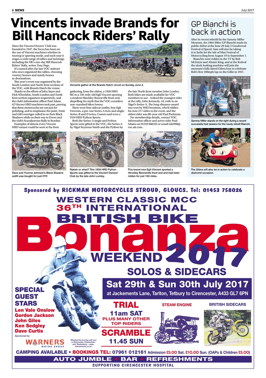 Old Bike Mart Preview Pages