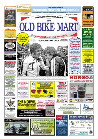 Old Bike Mart issue August 2017