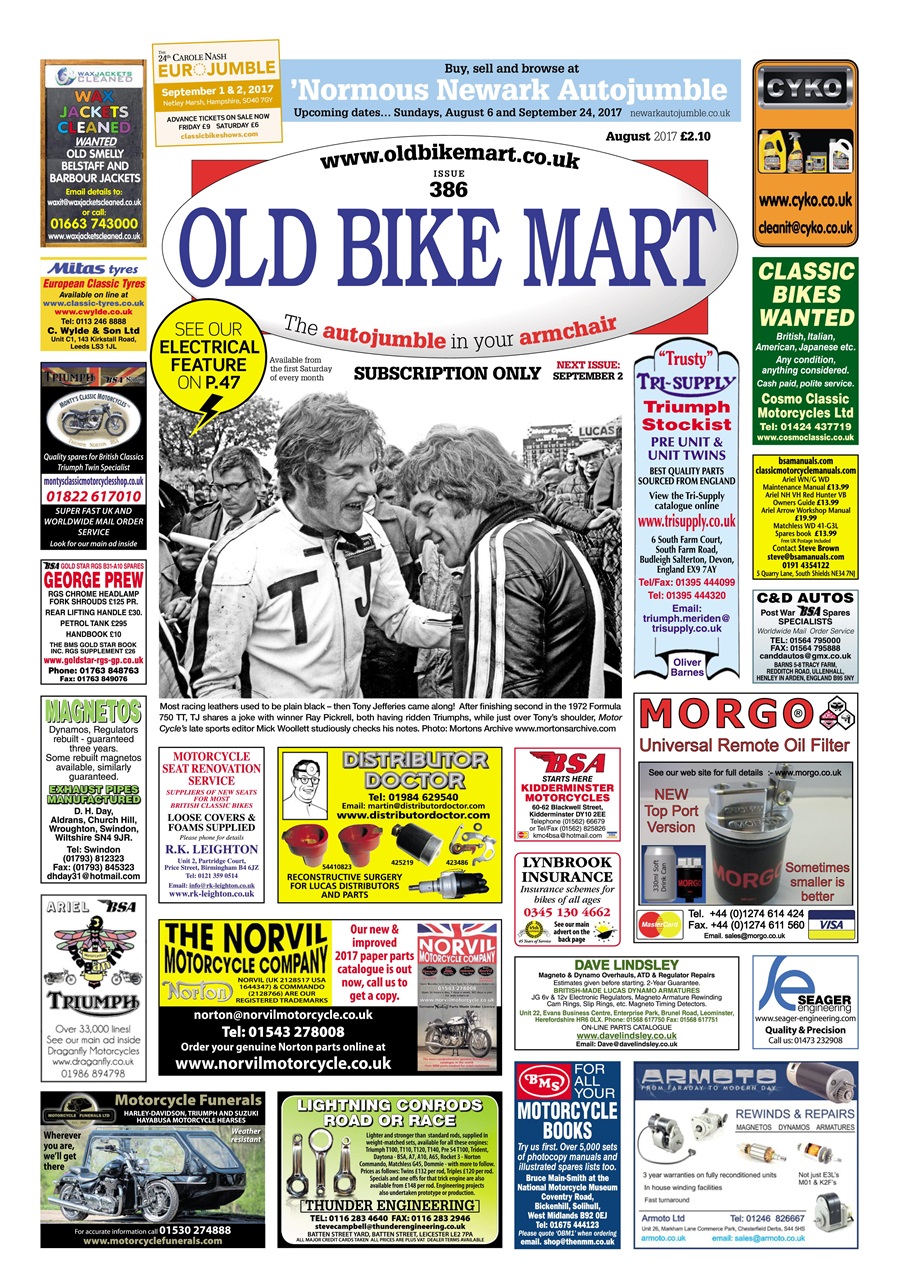 Old Bike Mart Preview Pages
