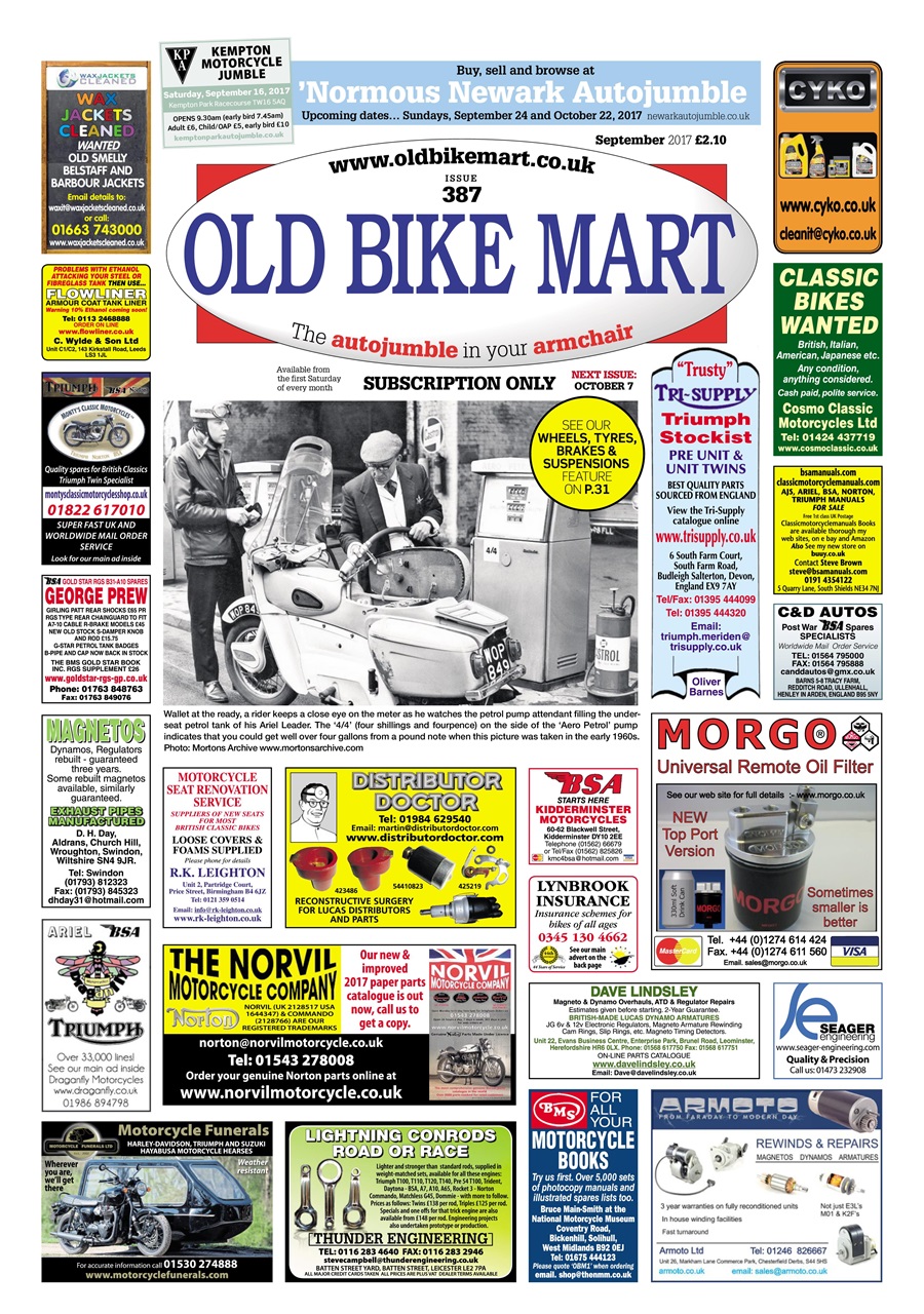 Old Bike Mart Preview Pages