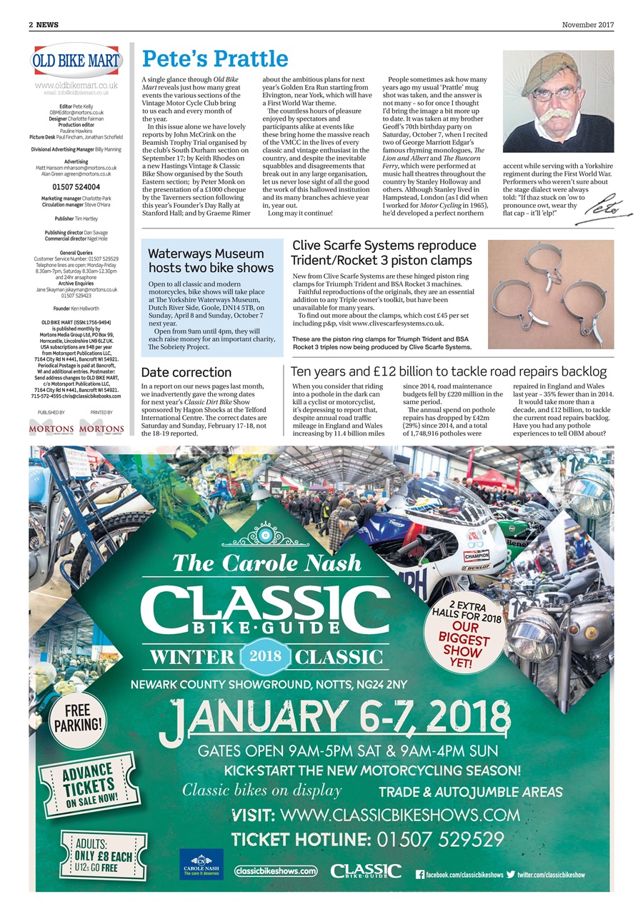 Old Bike Mart Preview Pages