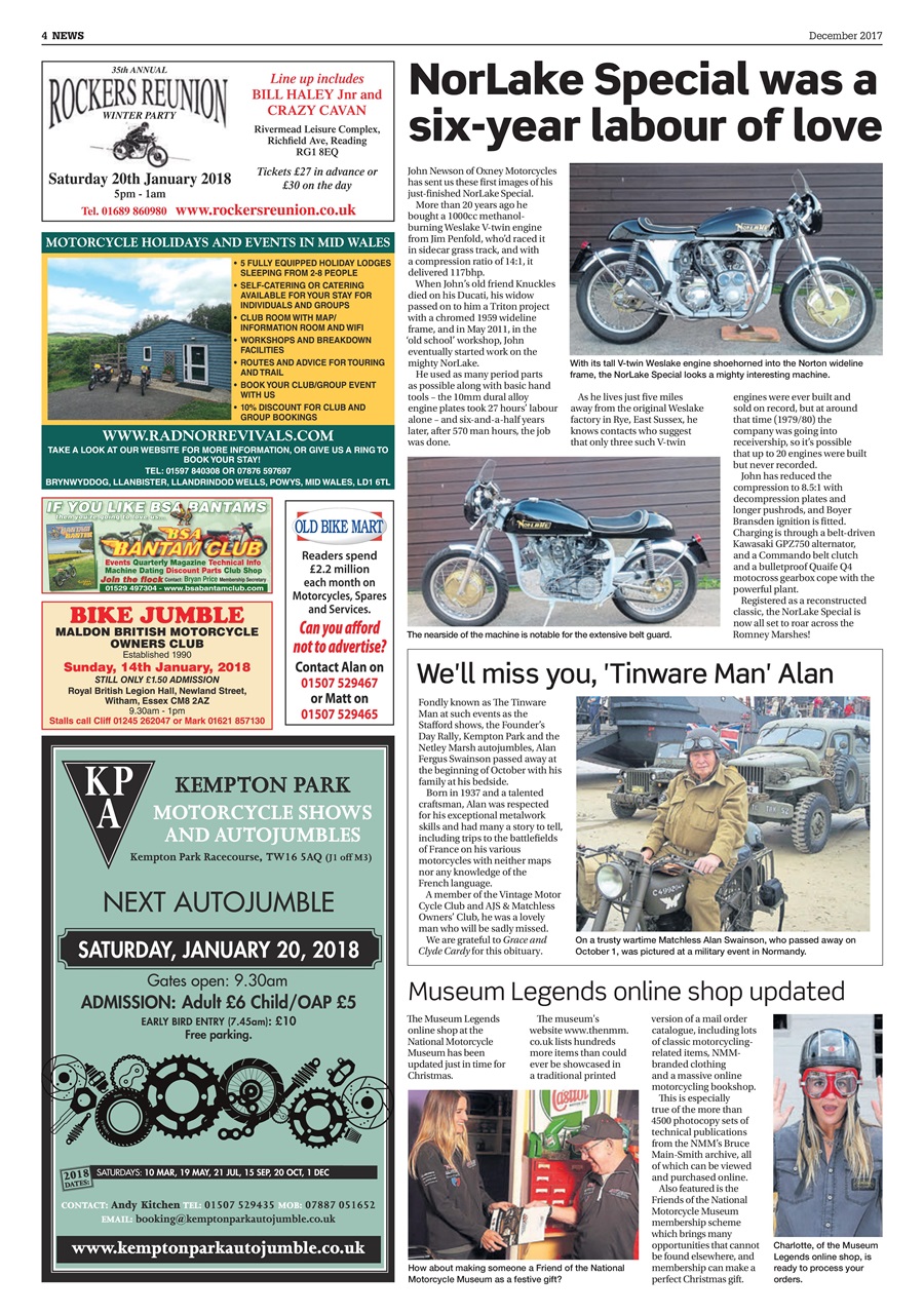 Old Bike Mart Preview Pages