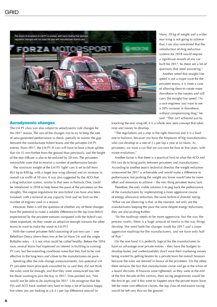 24 HOUR Race Technology Preview Pages