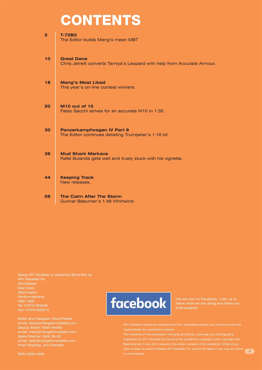 Meng AFV Modeller Preview Pages