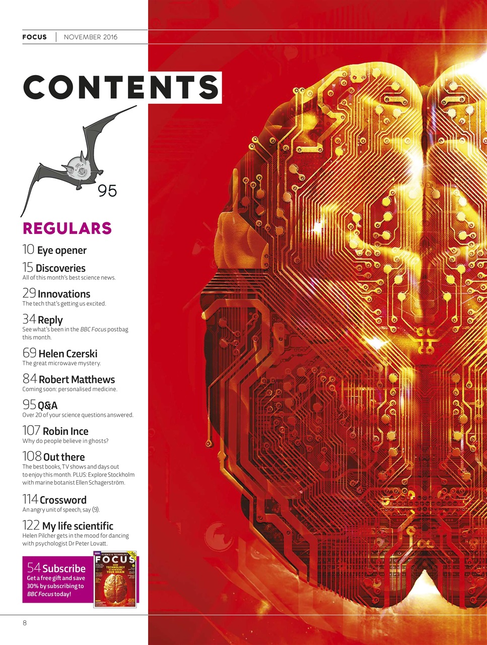 BBC Science Focus Magazine Preview Pages