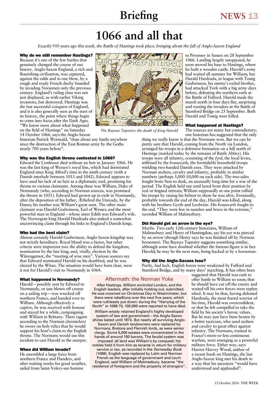 The Week Preview Pages