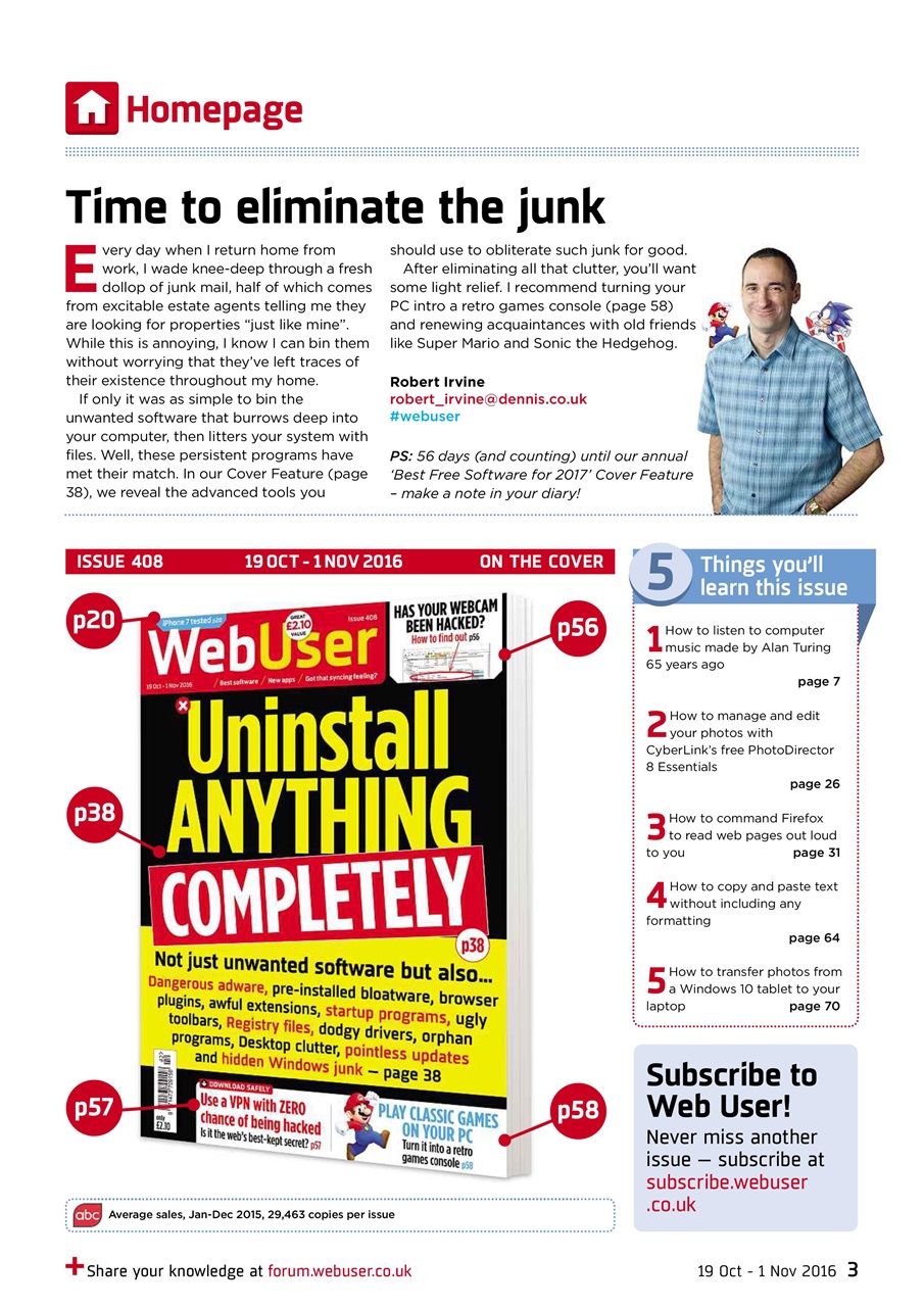 Webuser Preview Pages