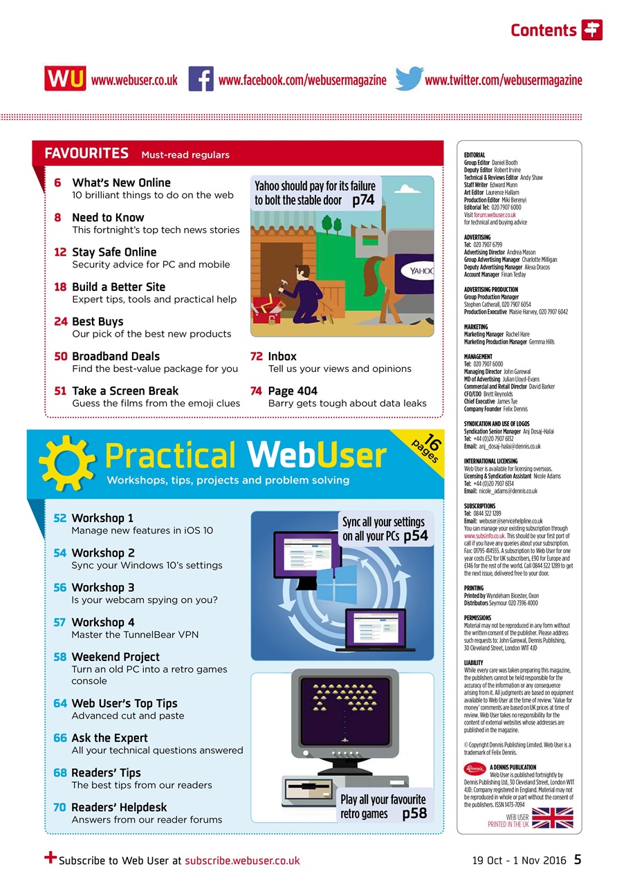 Webuser Preview Pages