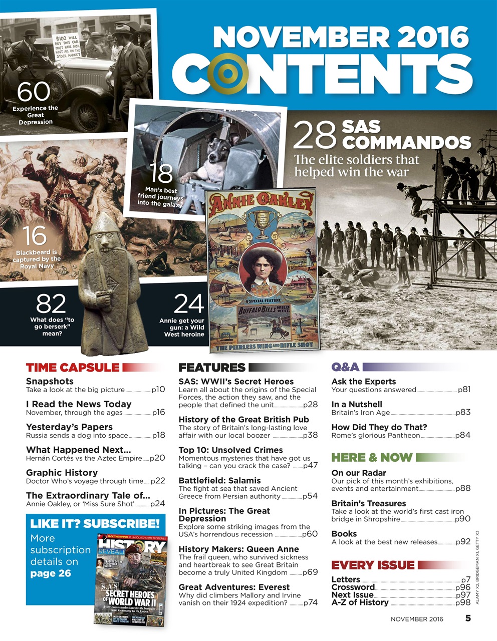 BBC History Revealed Magazine Preview Pages