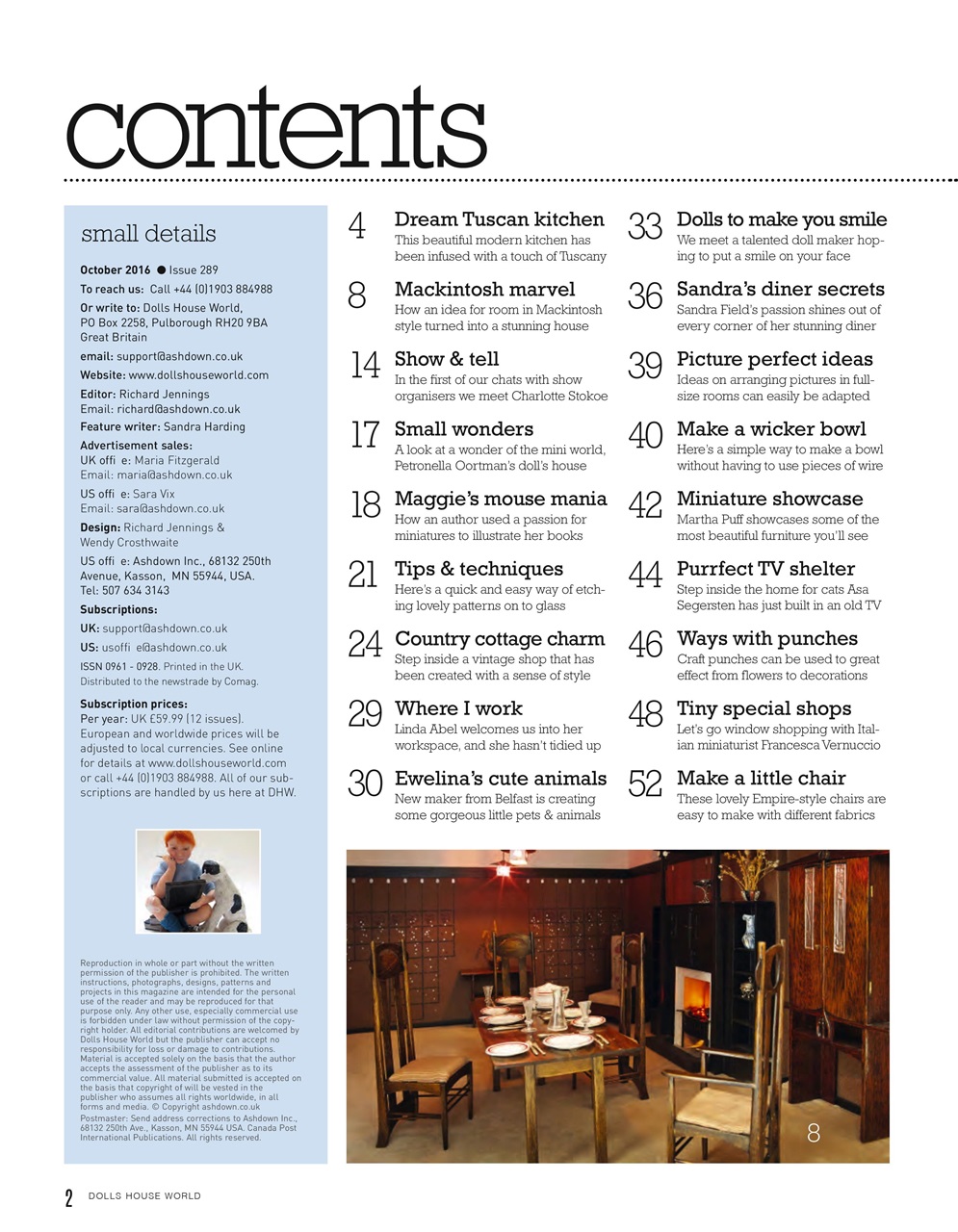 Dolls House World Preview Pages