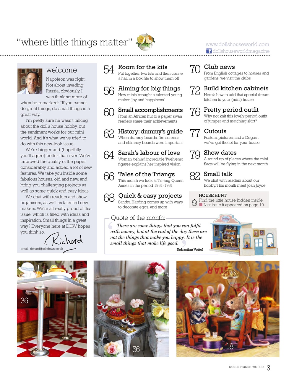 Dolls House World Preview Pages