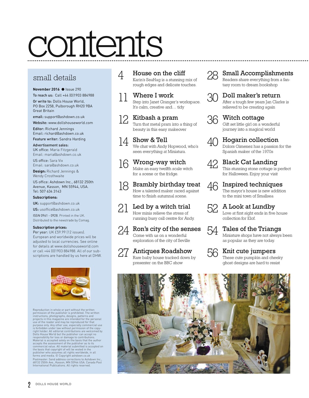 Dolls House World Preview Pages