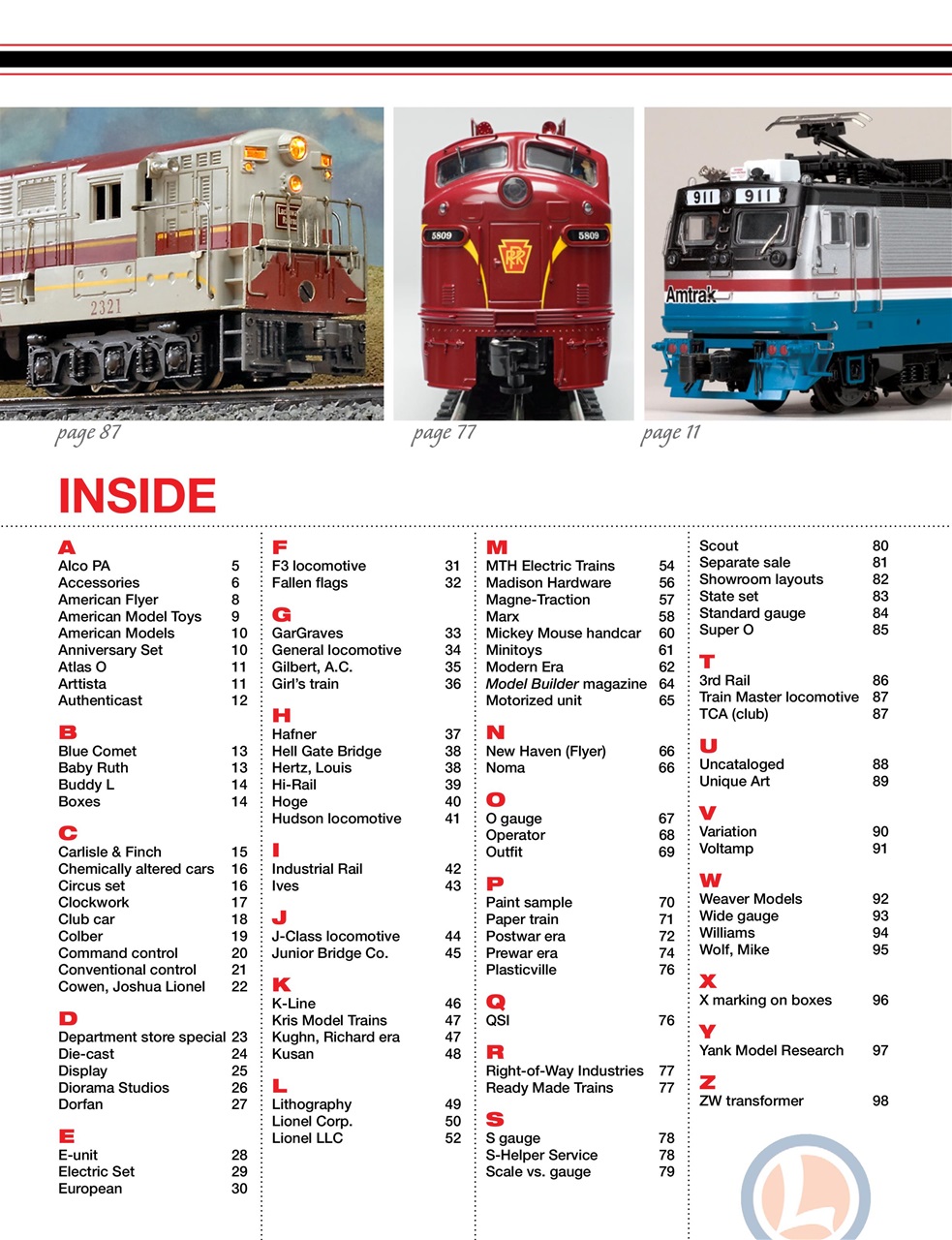 Classic Toy Trains Preview Pages