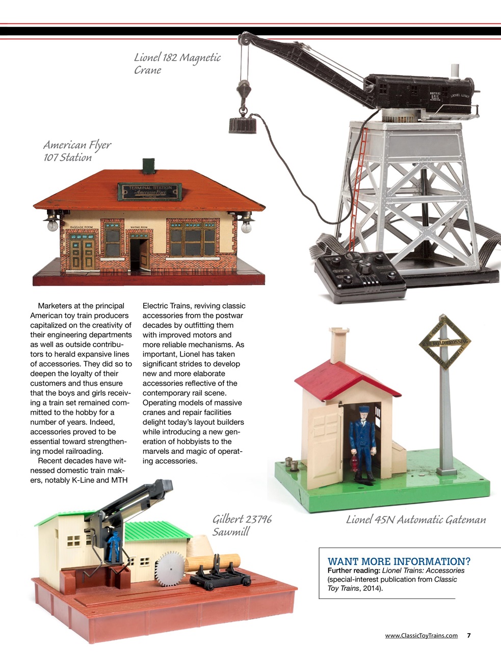 Classic Toy Trains Preview Pages