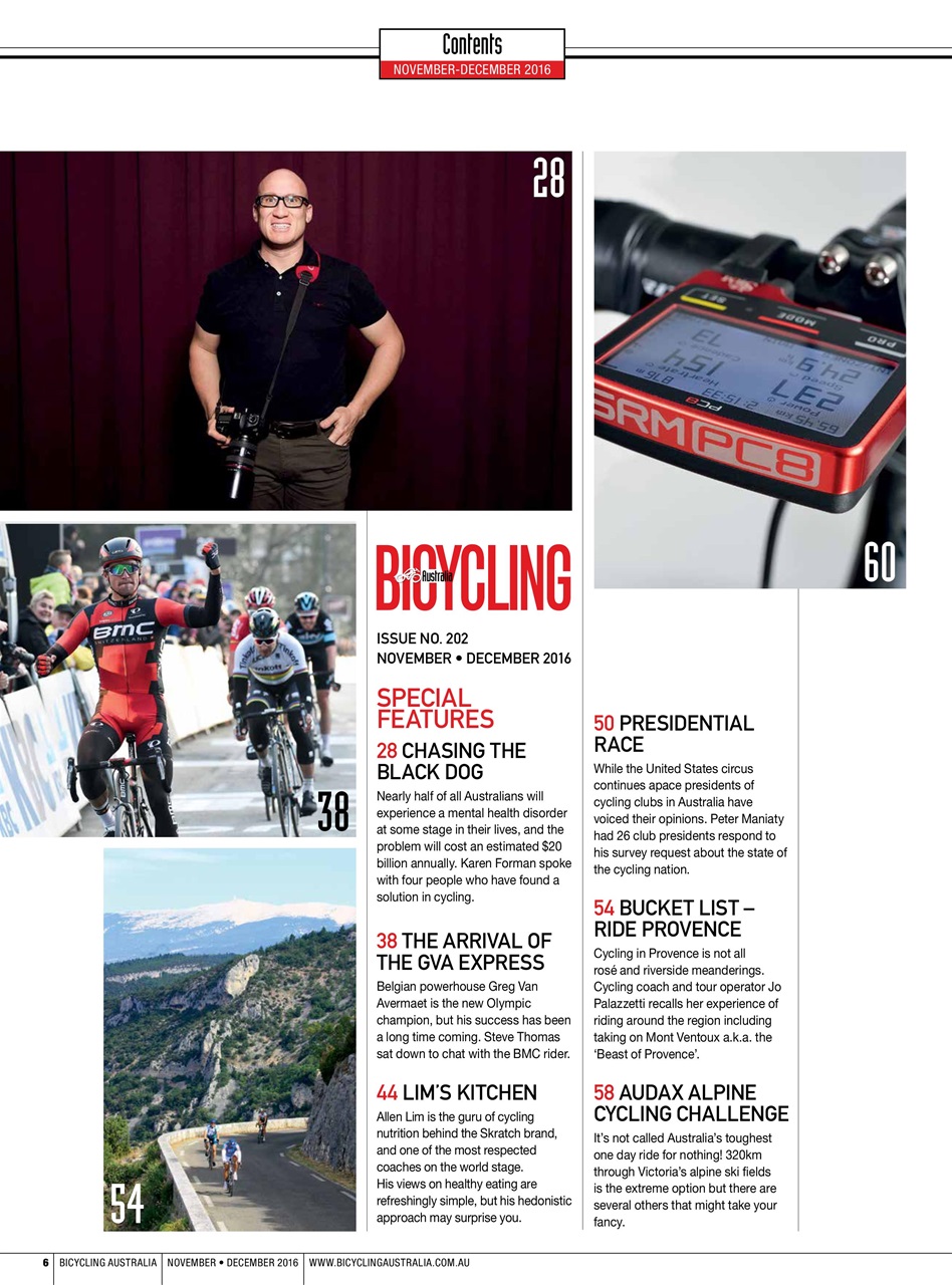 Bicycling Australia Preview Pages