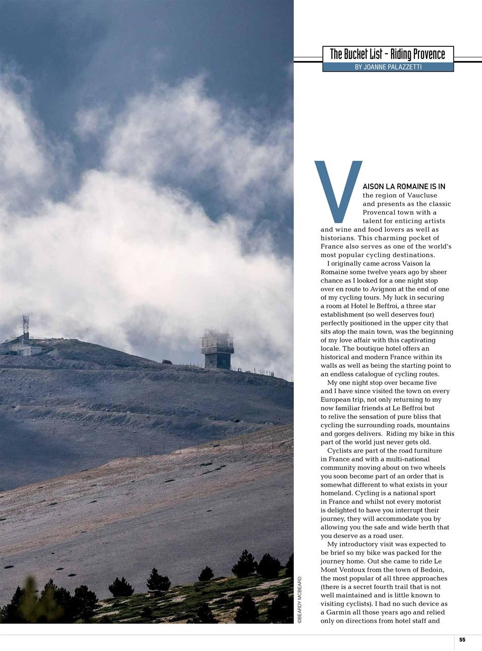Bicycling Australia Preview Pages
