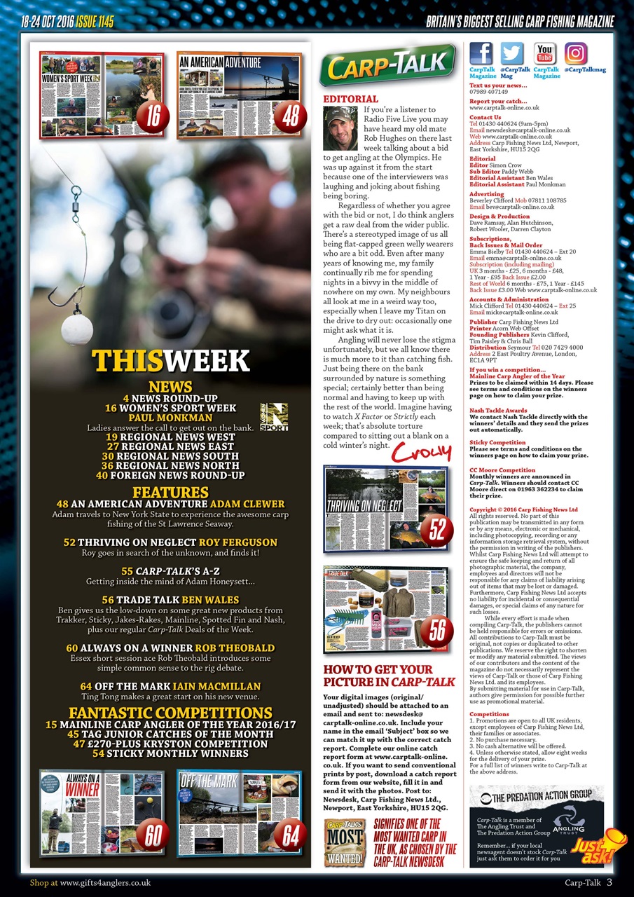 Carp-Talk Preview Pages