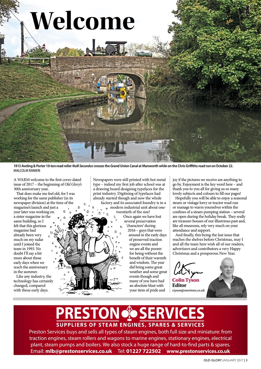 Old Glory Magazine Preview Pages