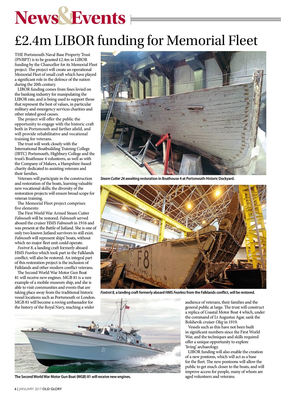 Old Glory Magazine Preview Pages