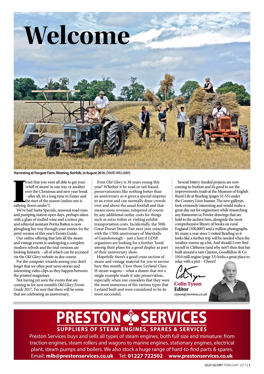 Old Glory Magazine Preview Pages