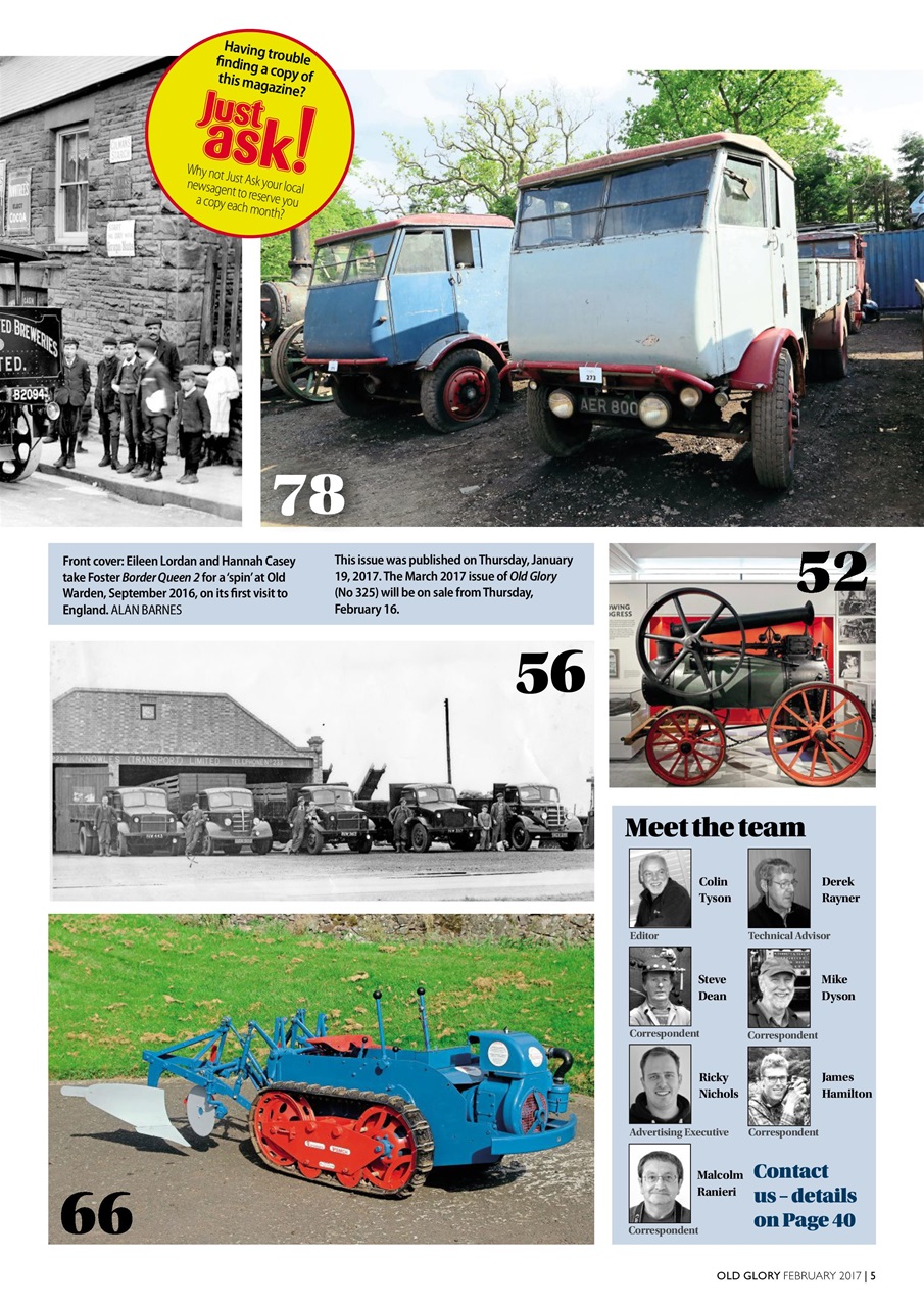 Old Glory Magazine Preview Pages