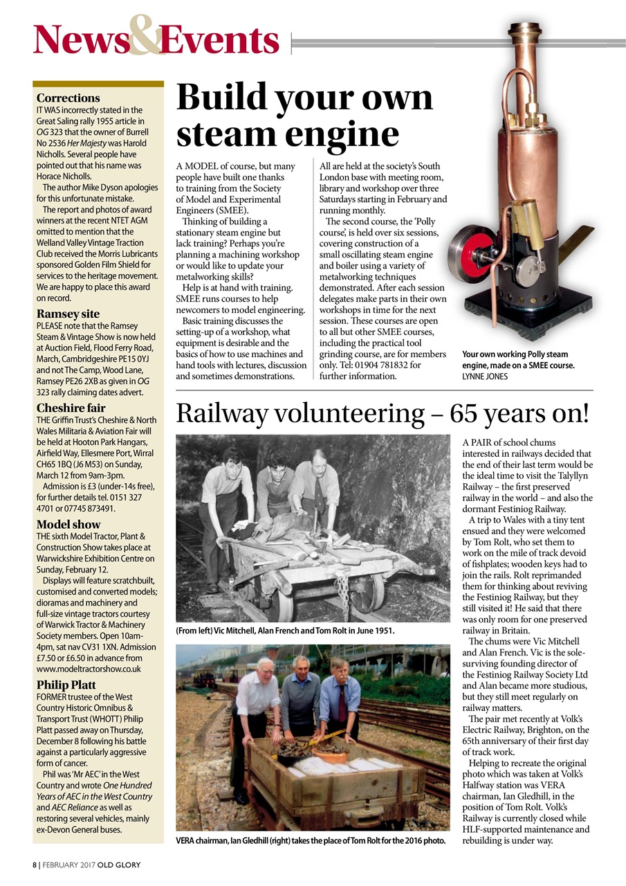 Old Glory Magazine Preview Pages