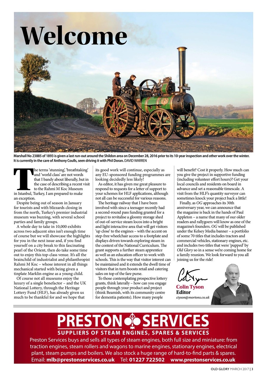 Old Glory Magazine Preview Pages