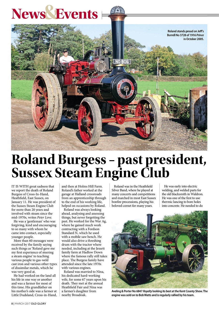 Old Glory Magazine Preview Pages