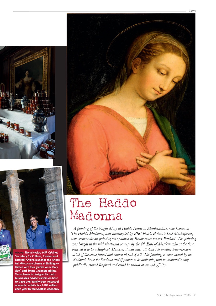 Scots Heritage Magazine Preview Pages