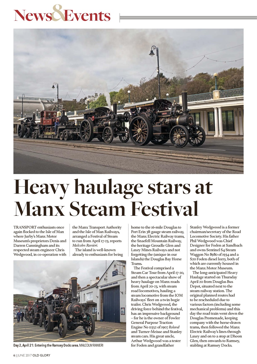 Old Glory Magazine Preview Pages